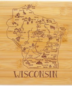 Wisconsin state cutting board